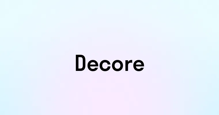 Decore