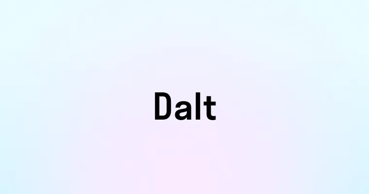 Dalt