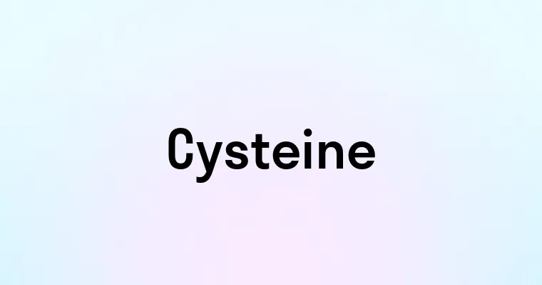 Cysteine