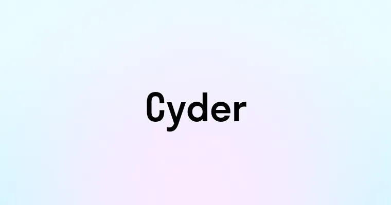 Cyder