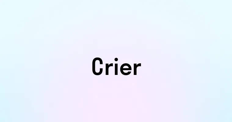 Crier