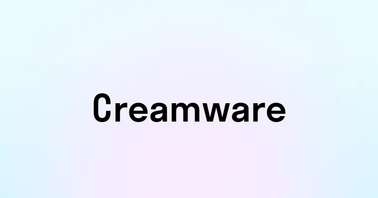 Creamware