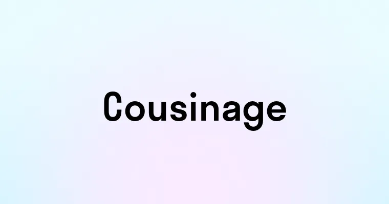 Cousinage