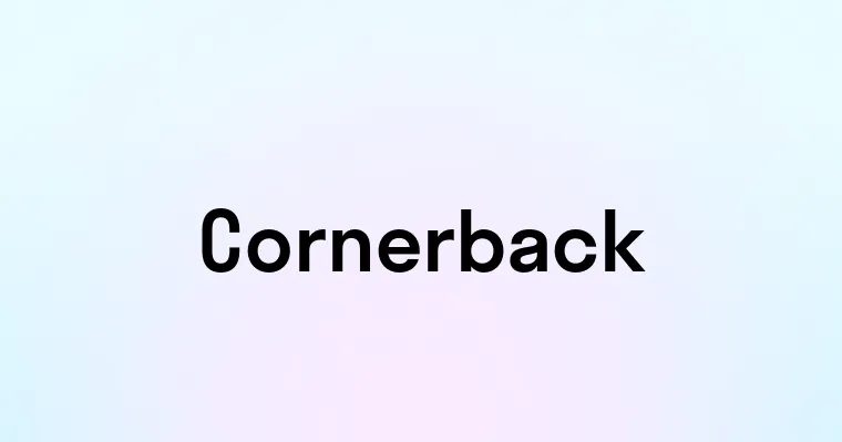 Cornerback