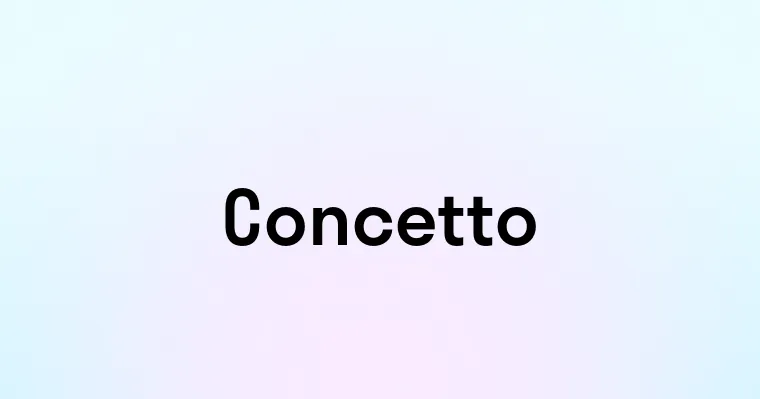 Concetto