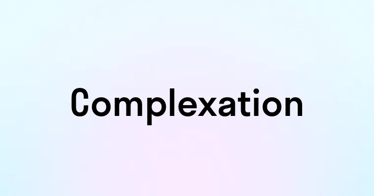 Complexation