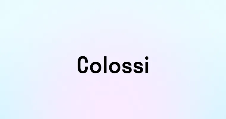 Colossi