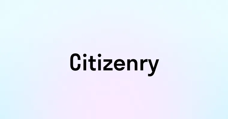 Citizenry