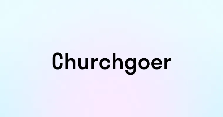 Churchgoer