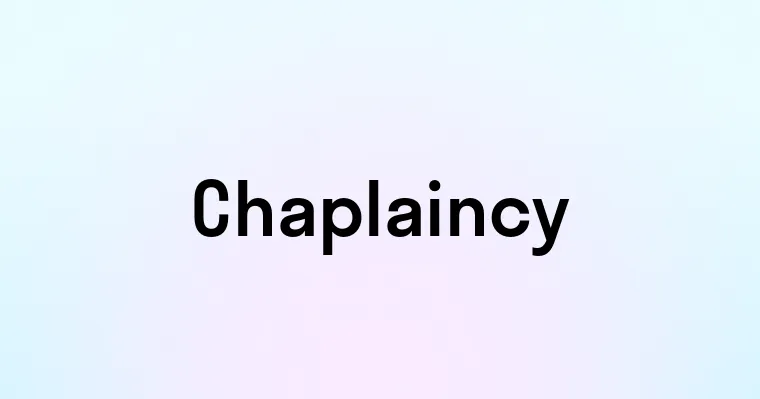 Chaplaincy