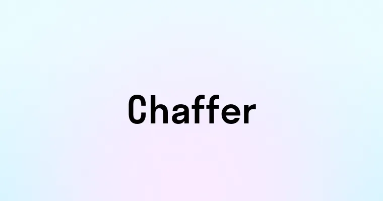 Chaffer