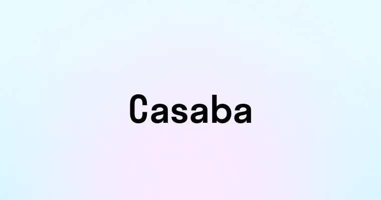 Casaba