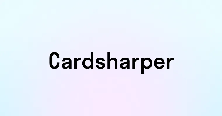 Cardsharper