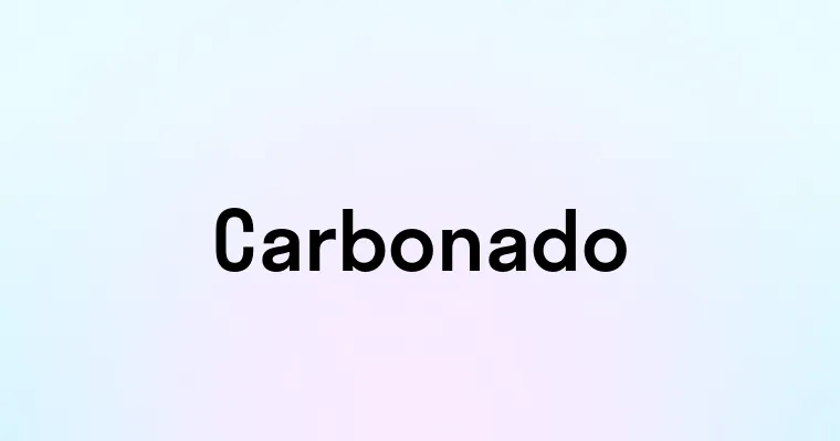 Carbonado