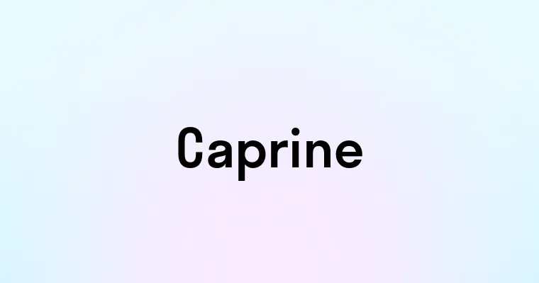 Caprine