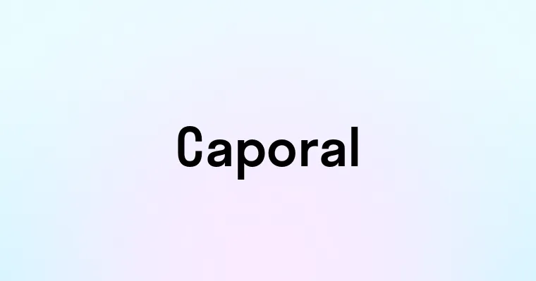 Caporal