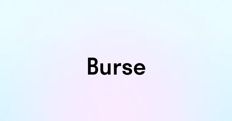 Burse