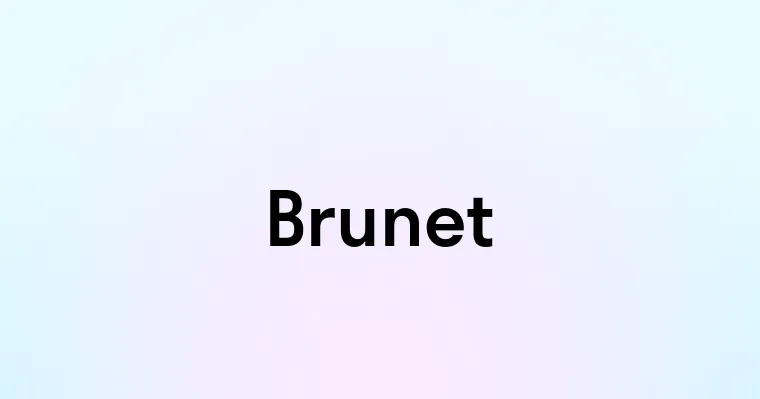 Brunet