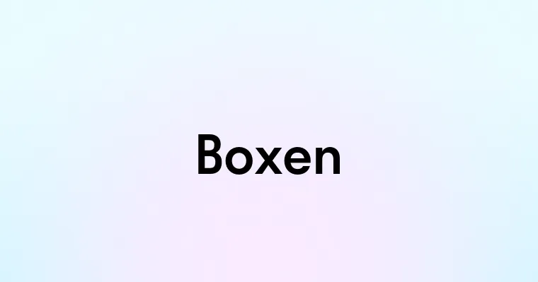 Boxen