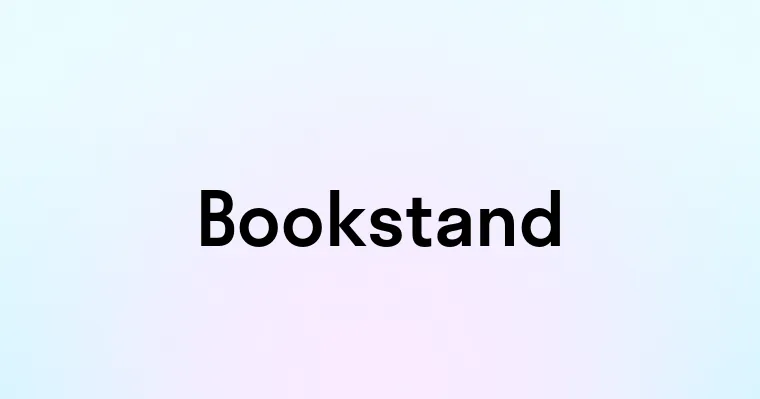 Bookstand