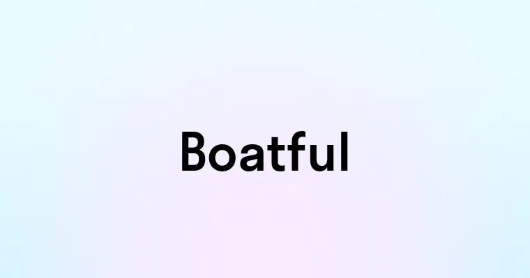 Boatful