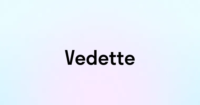 Vedette