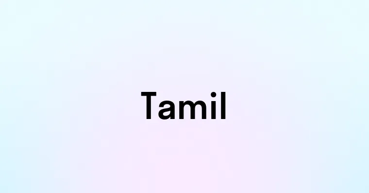 Tamil