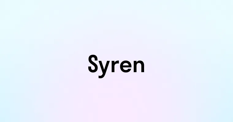 Syren