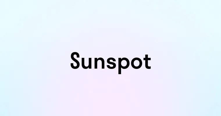 Sunspot