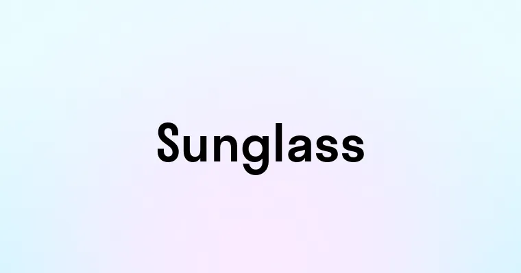 Sunglass