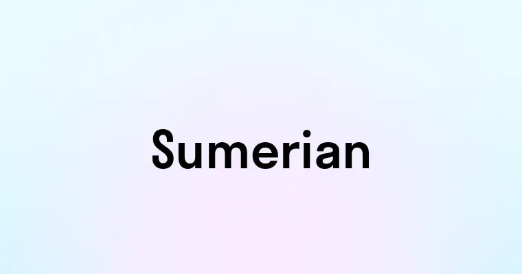 Sumerian