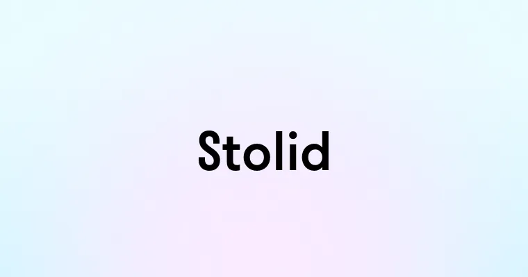 Stolid