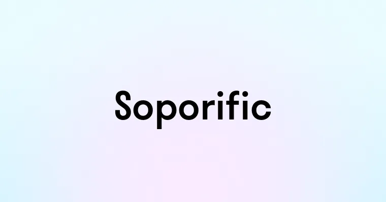 Soporific