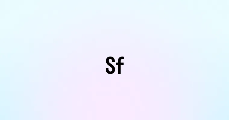 Sf