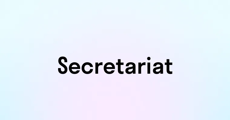 Secretariat