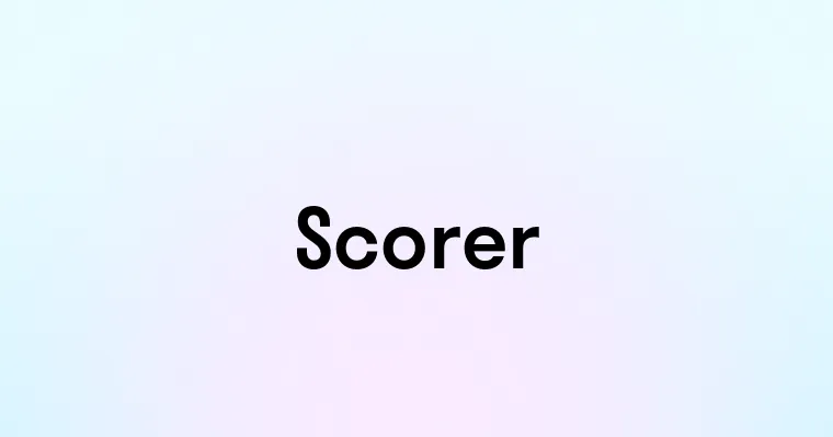 Scorer