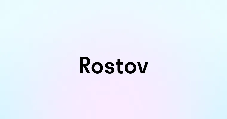 Rostov