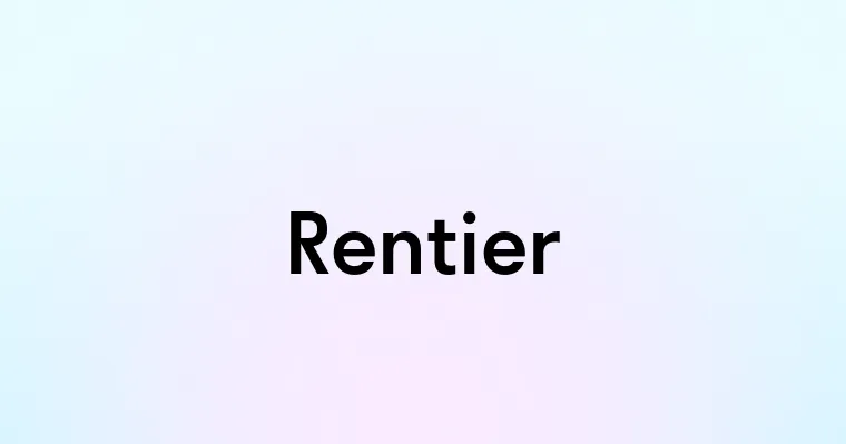 Rentier