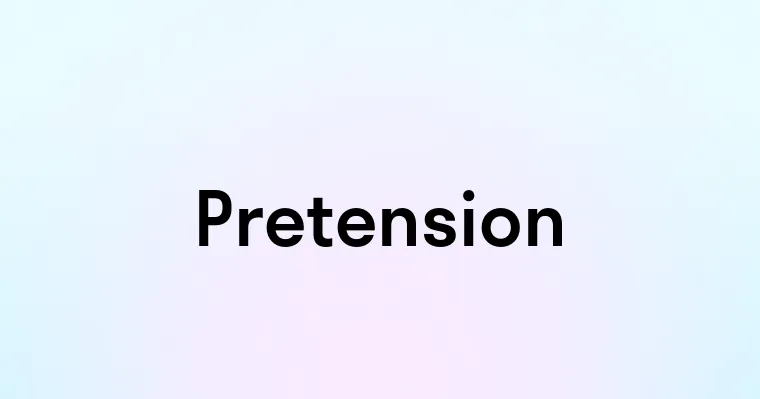 Pretension