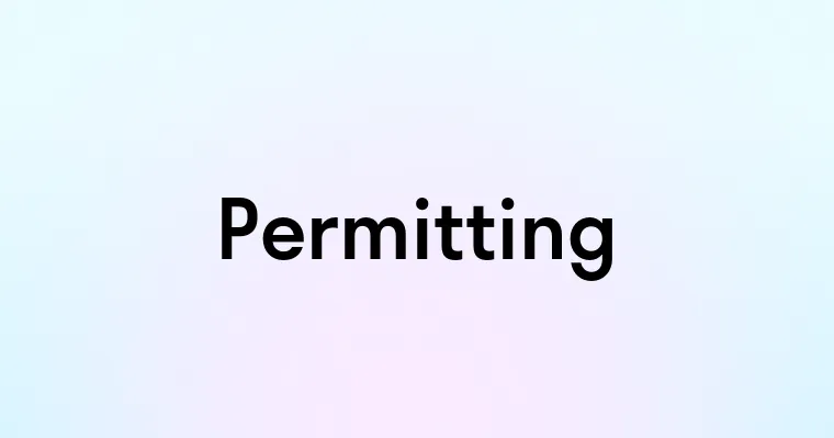 Permitting