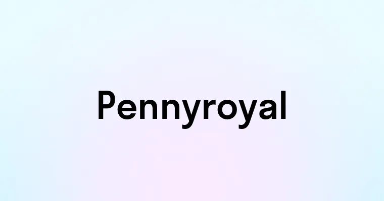 Pennyroyal