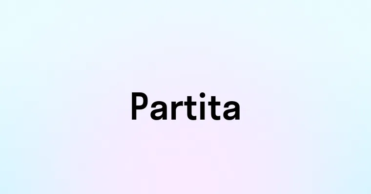 Partita