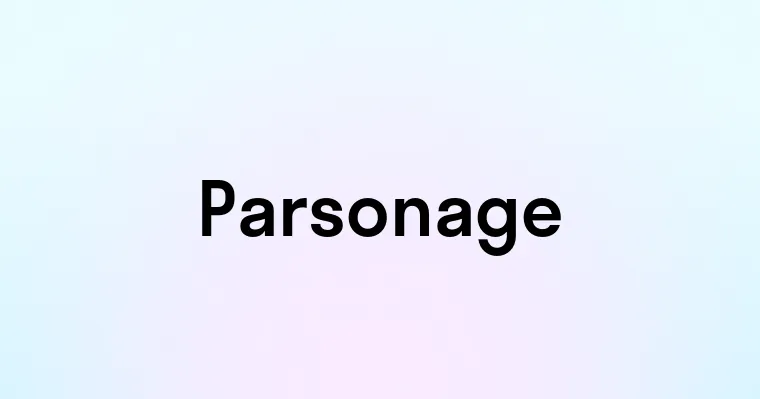 Parsonage