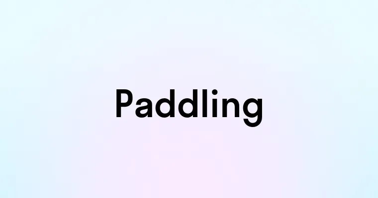 Paddling