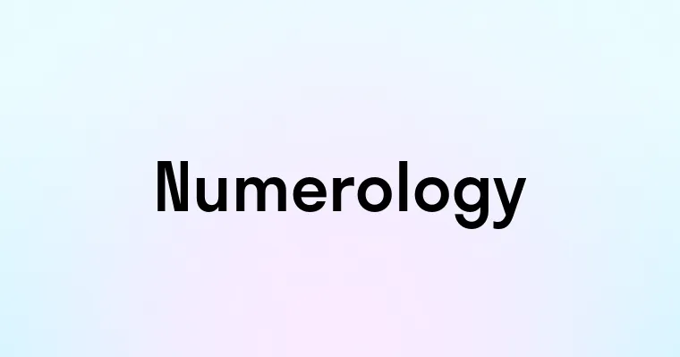 Numerology