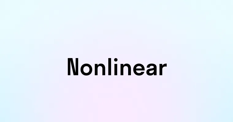 Nonlinear