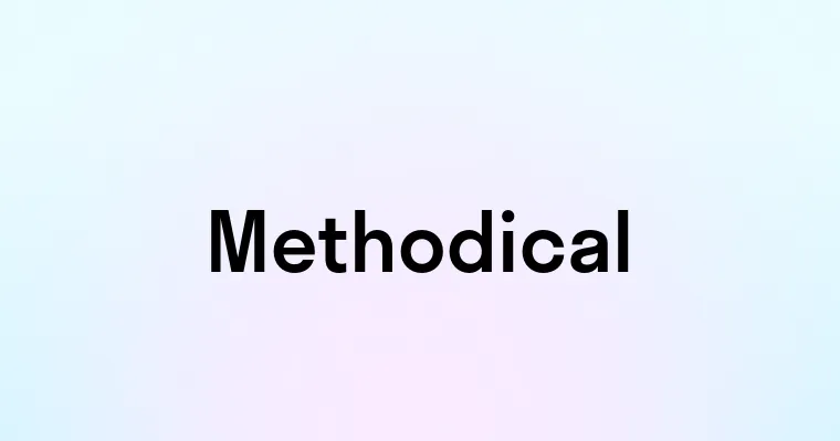 Methodical