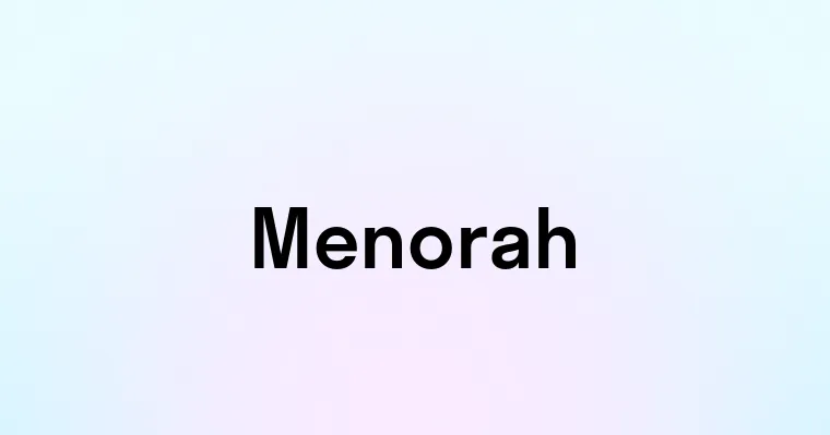 Menorah