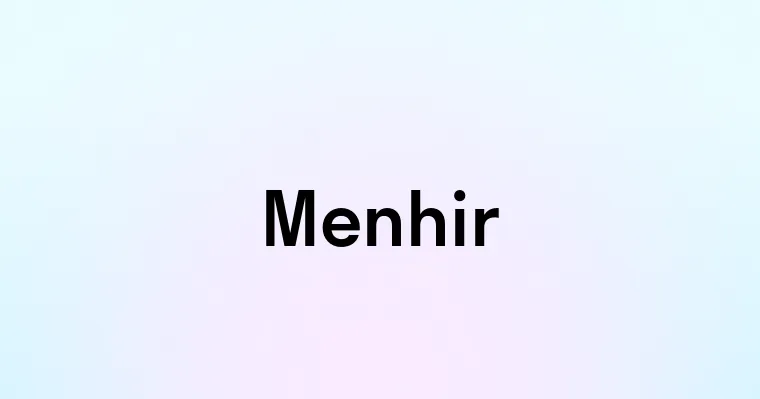 Menhir