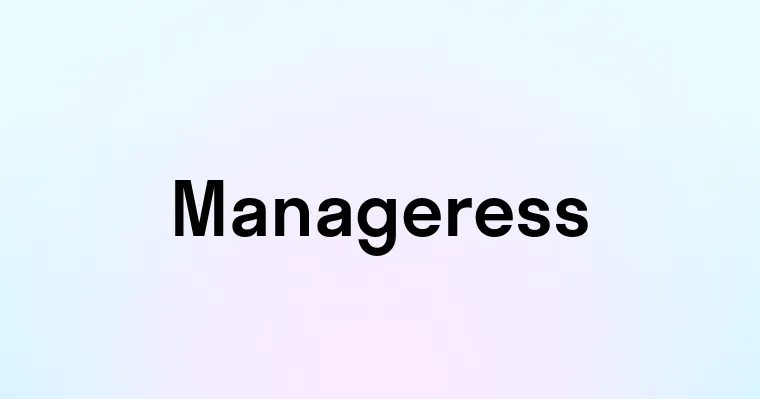 Manageress